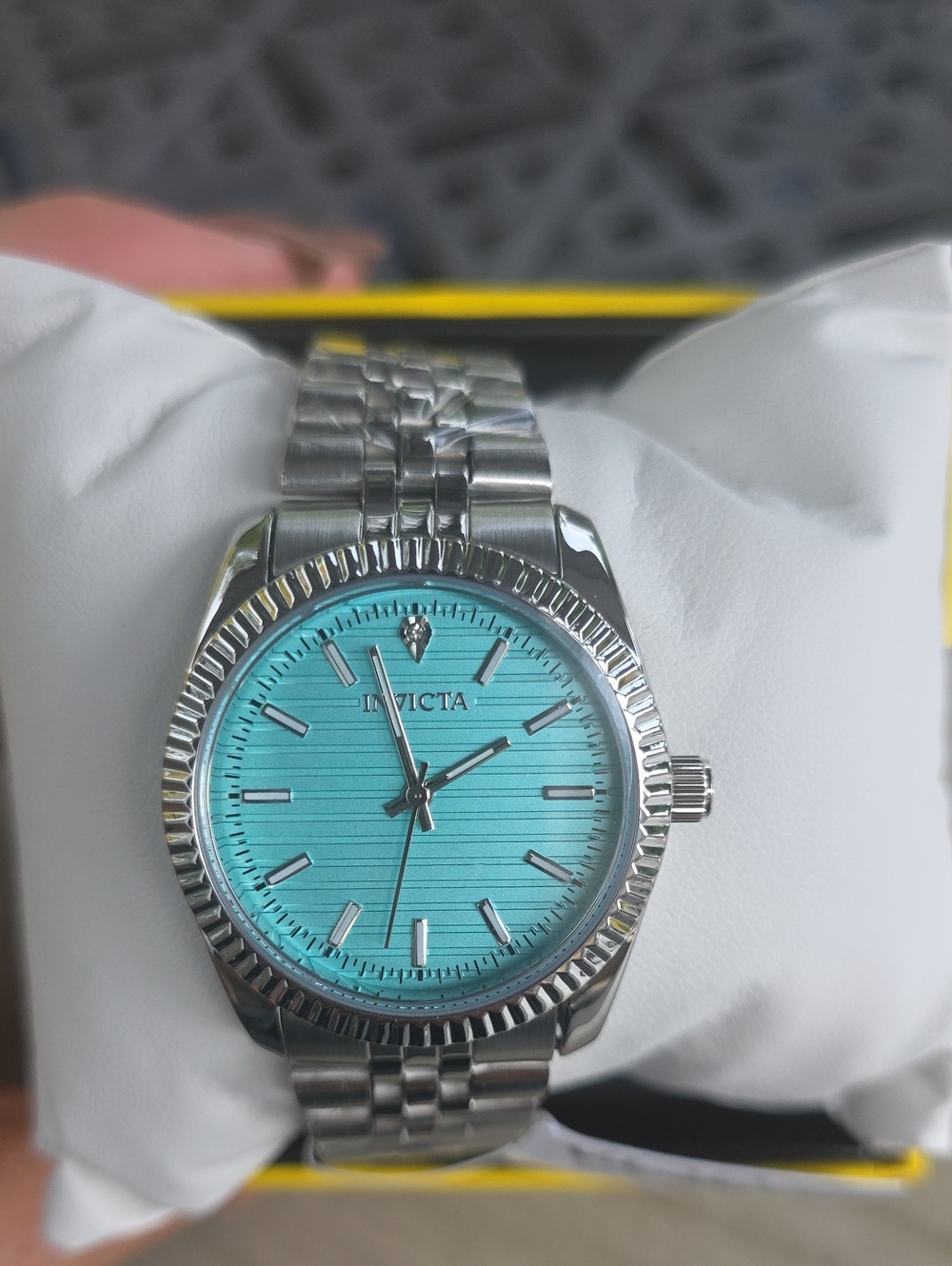 779. Invicta Celestial Men’s Watch 36mm Silver/ Blue face (69173)